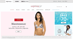 Desktop Screenshot of intymna.pl